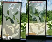 Elektrochromické chytré sklo